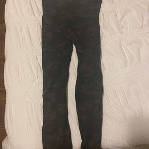 Spanx camo leggings